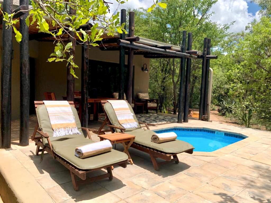 Ikhaya Lamadube Game Lodge Klipdrift Eksteriør billede