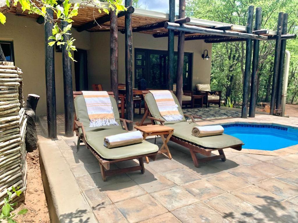 Ikhaya Lamadube Game Lodge Klipdrift Eksteriør billede