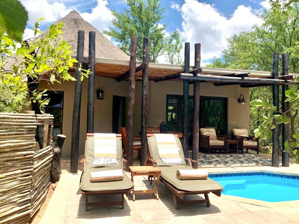 Ikhaya Lamadube Game Lodge Klipdrift Eksteriør billede